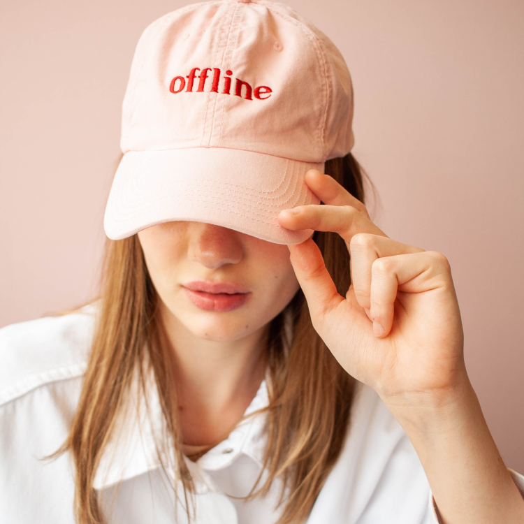 boné dad hat offline